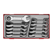 Teng Tools | Spanner Set Stubby Ratcheting Combination TT1 10Pc-Toolcraft
