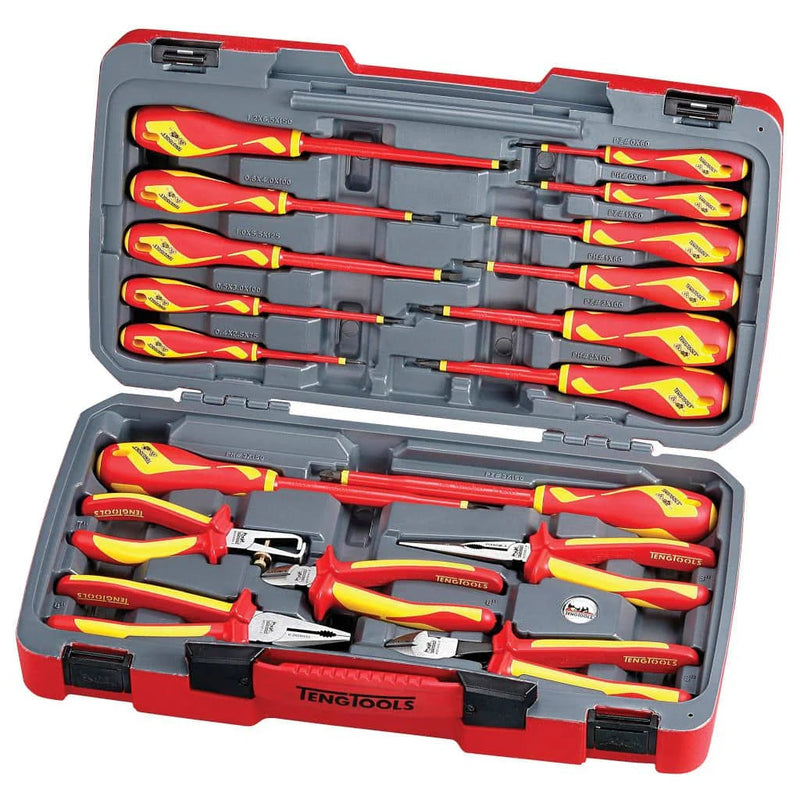 Teng Tools | Tool Set 1,000 Volt Insulated 18Pc-Toolcraft