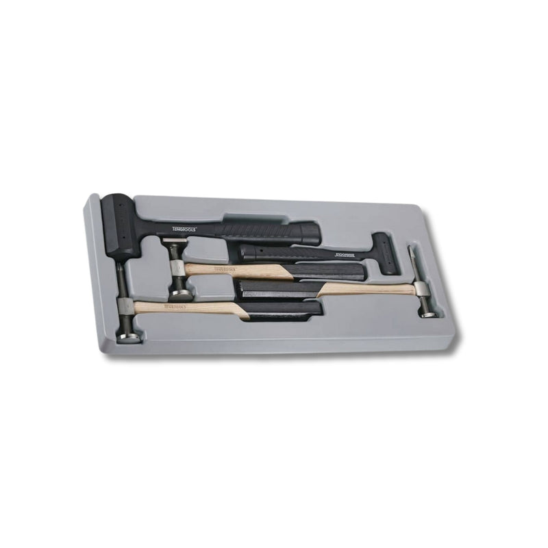 Teng Tools | Bodywork Hammer Set Tt4 5pc-Toolcraft