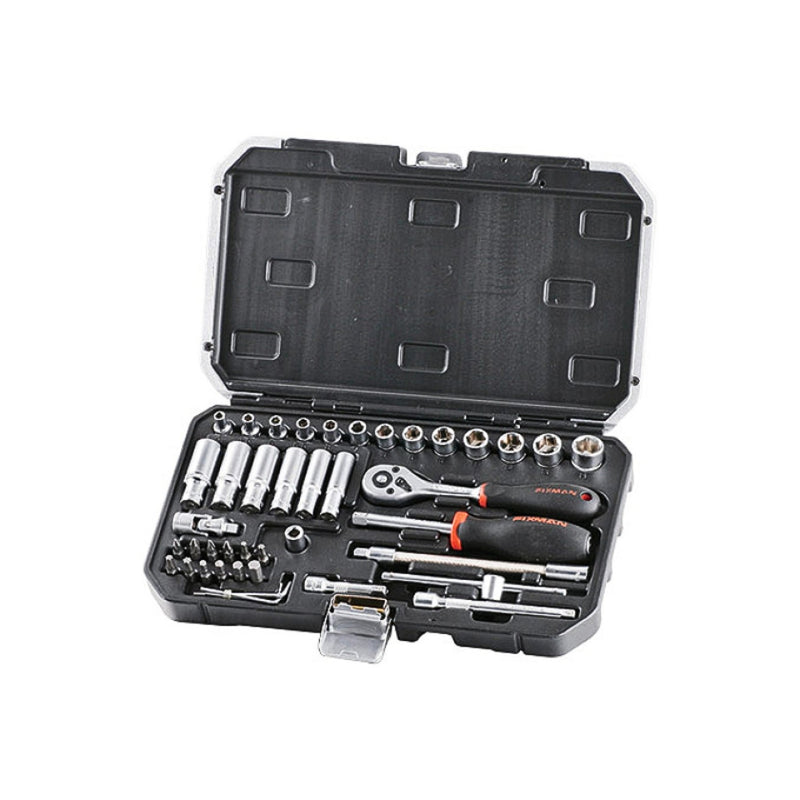Fixman | Socket Drive Set 42Pc X 1/4"-Toolcraft