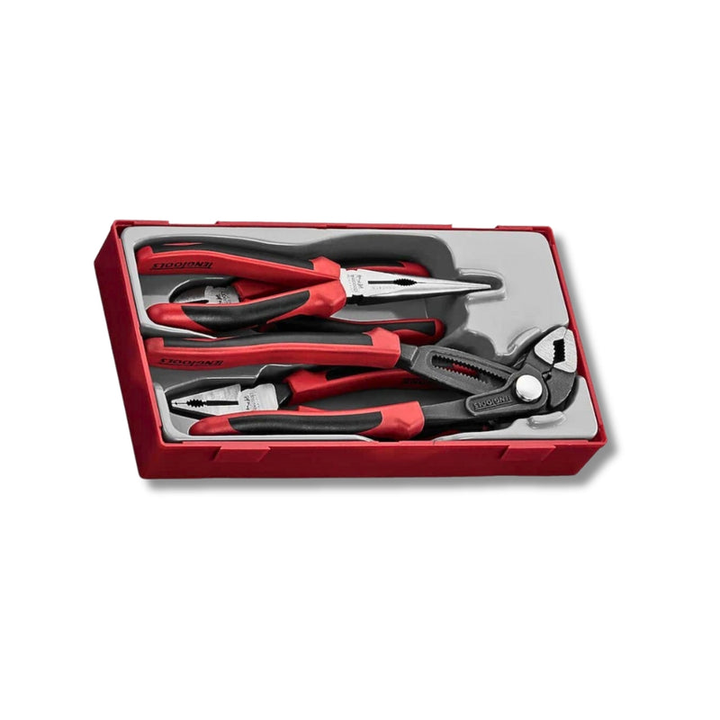 Teng Tools | Plier Set Tpr Grip Q TT1 4pc-Toolcraft