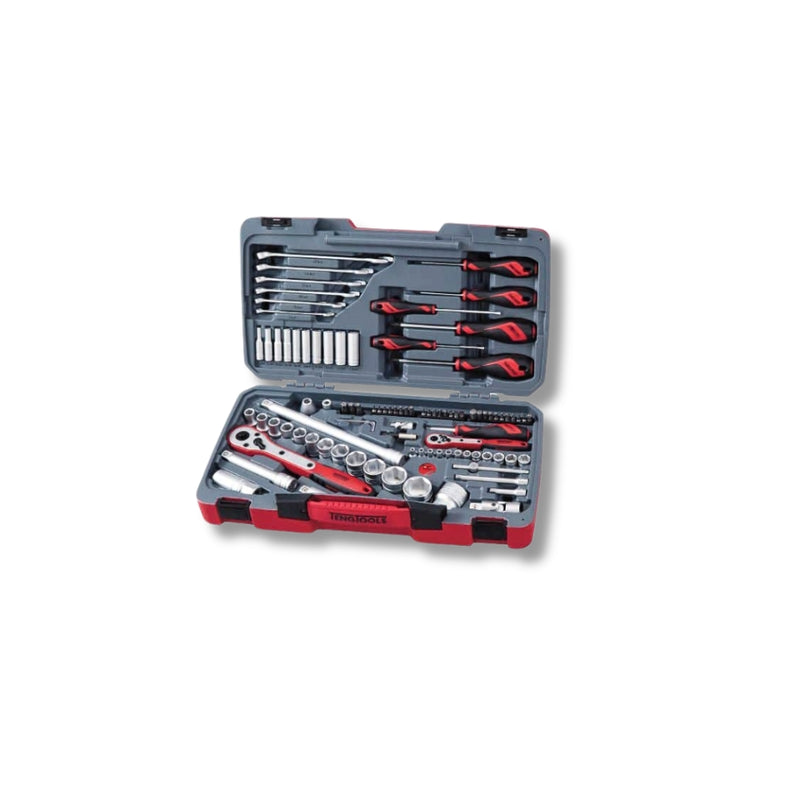 Teng Tools | Mecca Pro 1/4" & 1/2" Socket & Tool Set 95pc-Toolcraft