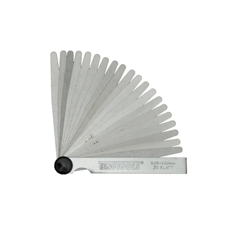 Teng Tools | Feeler Gauge 005-10mm 200mm 20 Blades-Toolcraft