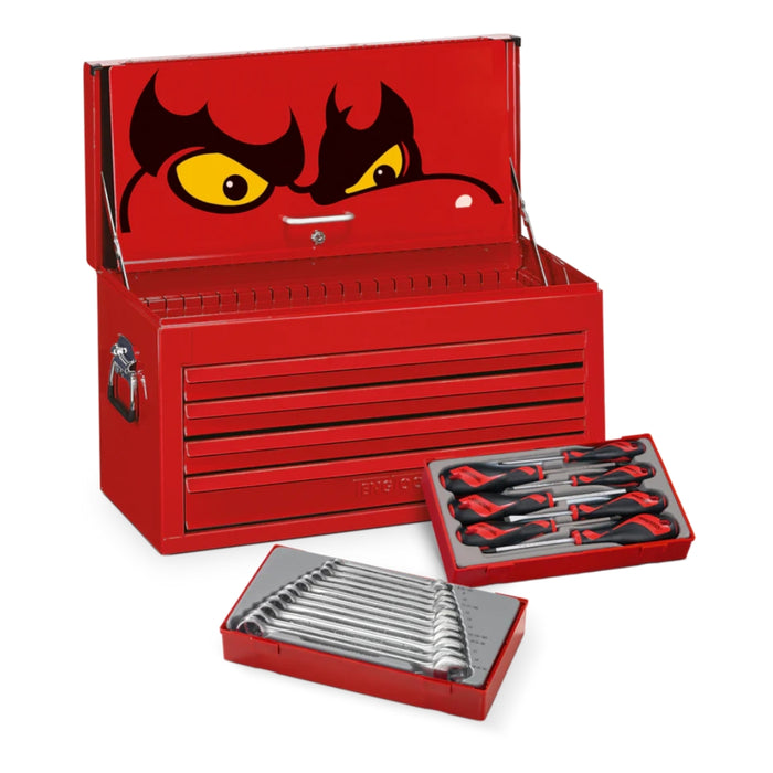Teng Tools | Tool Chest Starter Kit Incl 4 Drawer Top Box 20Pc