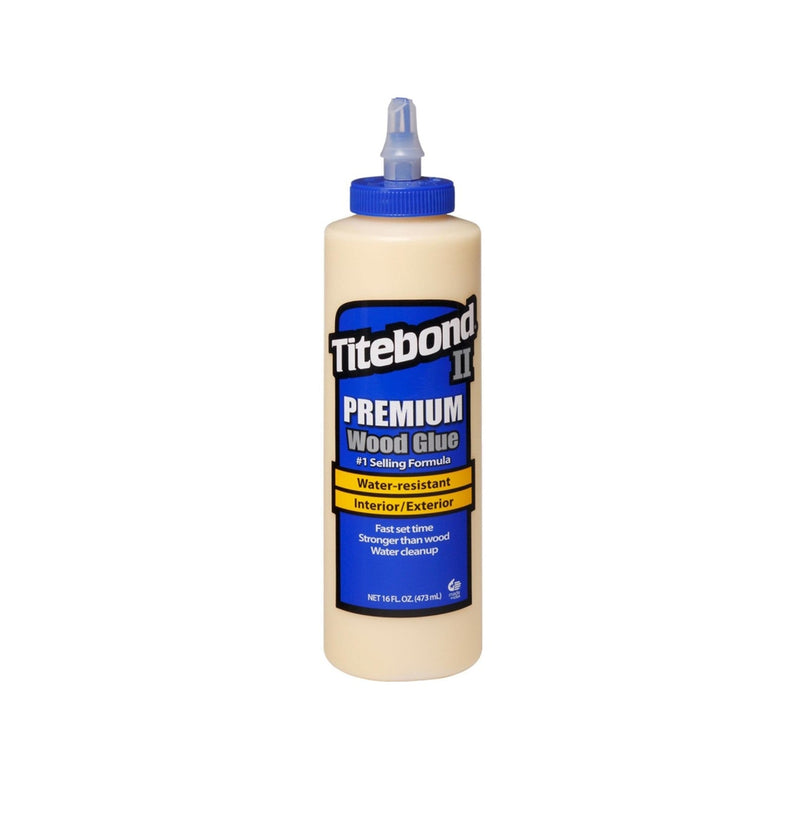 Titebond II | Premium Wood Glue, 16oz (475ml) - Toolcraft