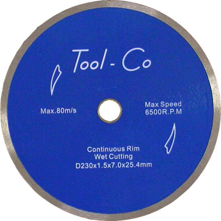 Tool-Co | Diamond Blade Continuous Rim 300mm - Toolcraft