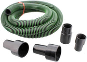 Toolcraft | Dust Collection Hose Kit 2m w/Fittings and 2 Reducers - Toolcraft