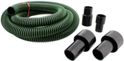 Toolcraft | Dust Collection Hose Kit 2m w/Fittings and 2 Reducers - Toolcraft