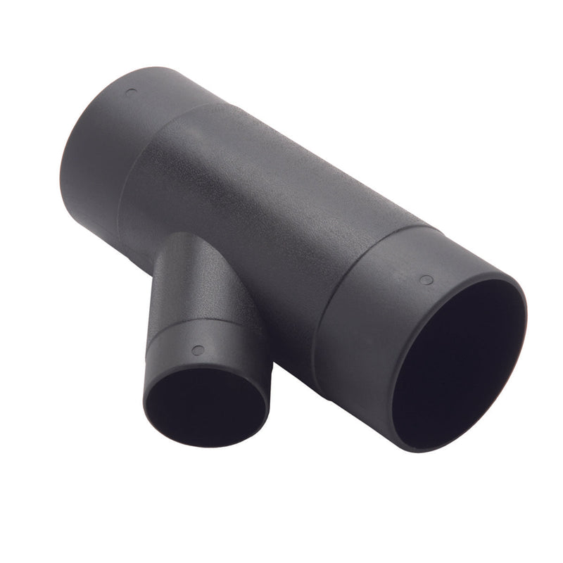 Toolcraft | Lateral Y Fitting, 45º, Dust Extraction, 4" x 4" x 2½" - Toolcraft