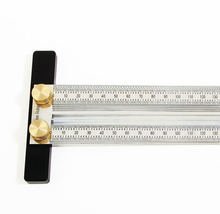 Toolcraft | Precision Marking T-Rule Hole Ruler Scribing Gauge-Toolcraft