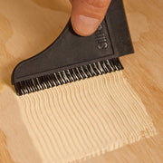 Toolcraft | Silicone Glue Tray with comb & 2 Silicone Glue Brushes - Toolcraft