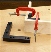 Toolcraft | Woodworking Precision Clamping Square 90° 120mm 2Pc - Toolcraft