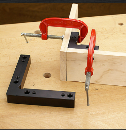 Toolcraft | Woodworking Precision Clamping Square 90° 120mm 2Pc - Toolcraft