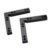 Toolcraft | Woodworking Precision Clamping Square 90° 120mm 2Pc - Toolcraft