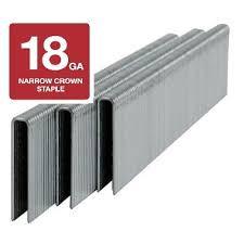 Staples | 18 Gauge Narrow Crown 25mm L13 | 47928B - Toolcraft