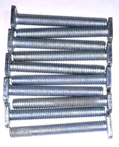 Toolcraft | T-Track Bolts M8 68mm 10Pk-Toolcraft