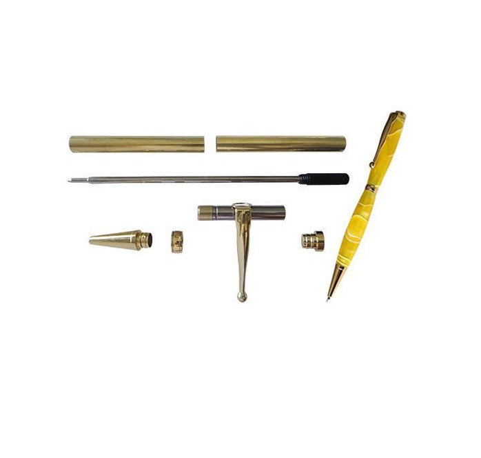 Toolmate | Fancy Slimline Gold Pen Kit - Toolcraft
