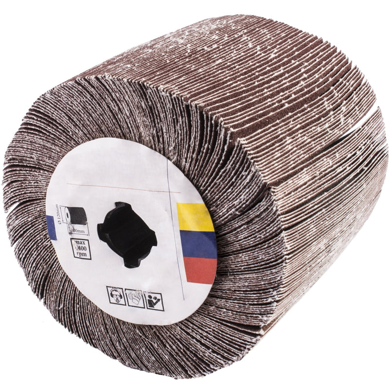 Tork Craft | 240 Grit Flap Grinding Wheels 120mmx100mm-Toolcraft
