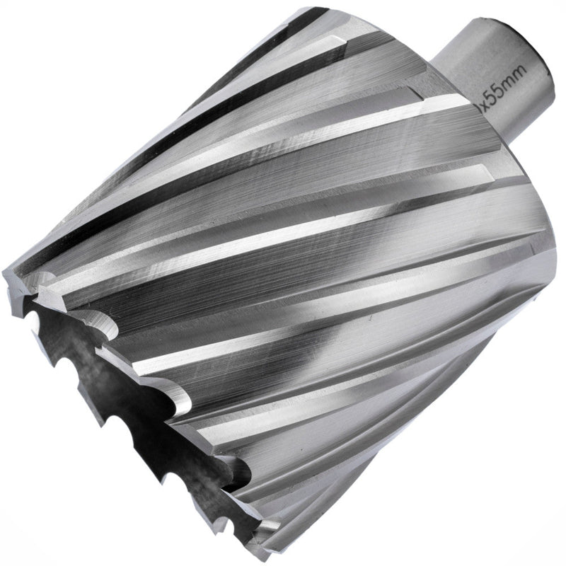 Tork Craft | Annular Hole Cutter HSS 55mm Broach Slugger Bit - Various Sizes 27mm