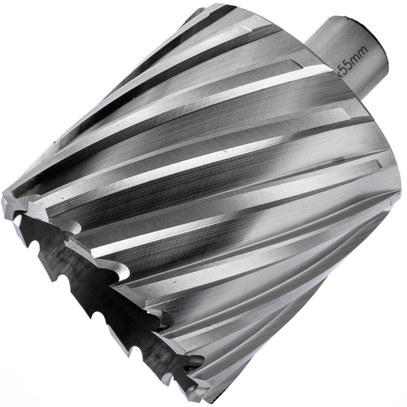Tork Craft | Annular Hole Cutter HSS 55mm Broach Slugger Bit - Various Sizes 27mm