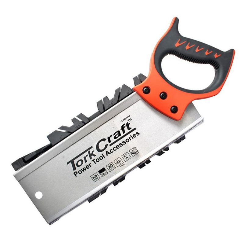 Tork Craft | Back Saw Mitre Box Set Multi Angle 300mm-Toolcraft