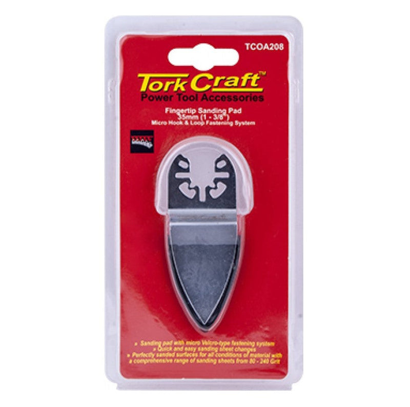 Tork Craft | Base Quick Change 35mm Hook & Loop Fingertip Micro-Toolcraft