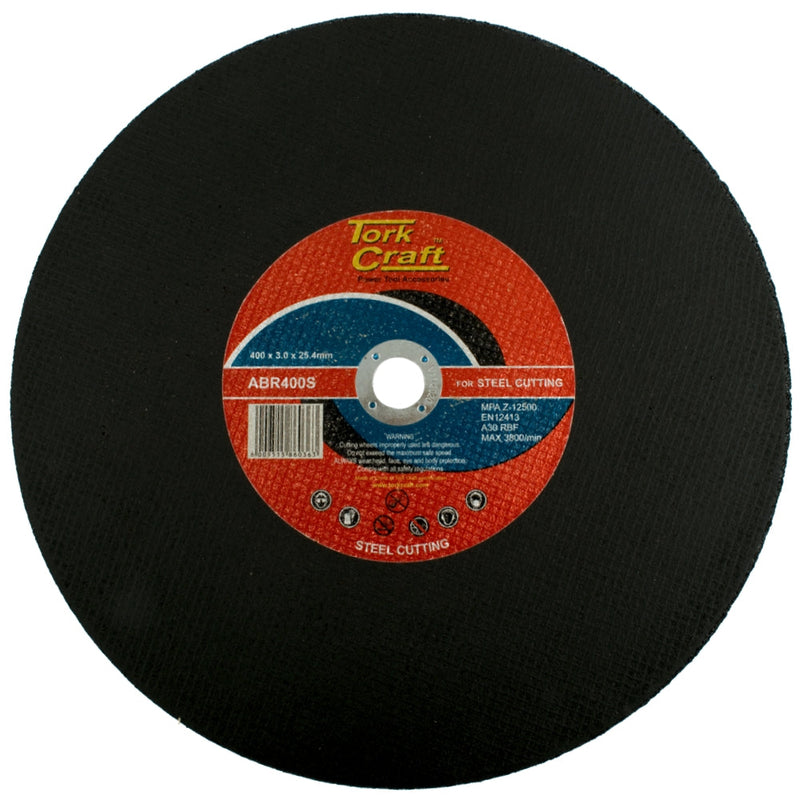 Tork Craft | Cutting Disc Steel 400X3.0X25.4mm-Toolcraft
