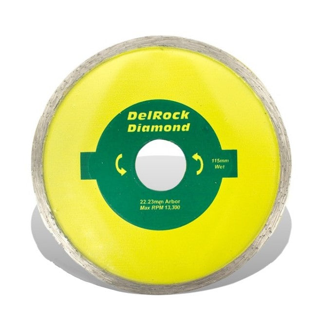 Tork Craft | Diamond Blade 115mm Continuous Rim Delrock