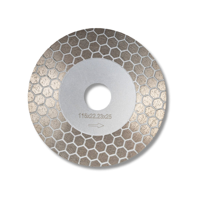 Tork Craft | Diamond Blade 115mm Honeycomb Glass & Tile Hot Pressed Industrial
