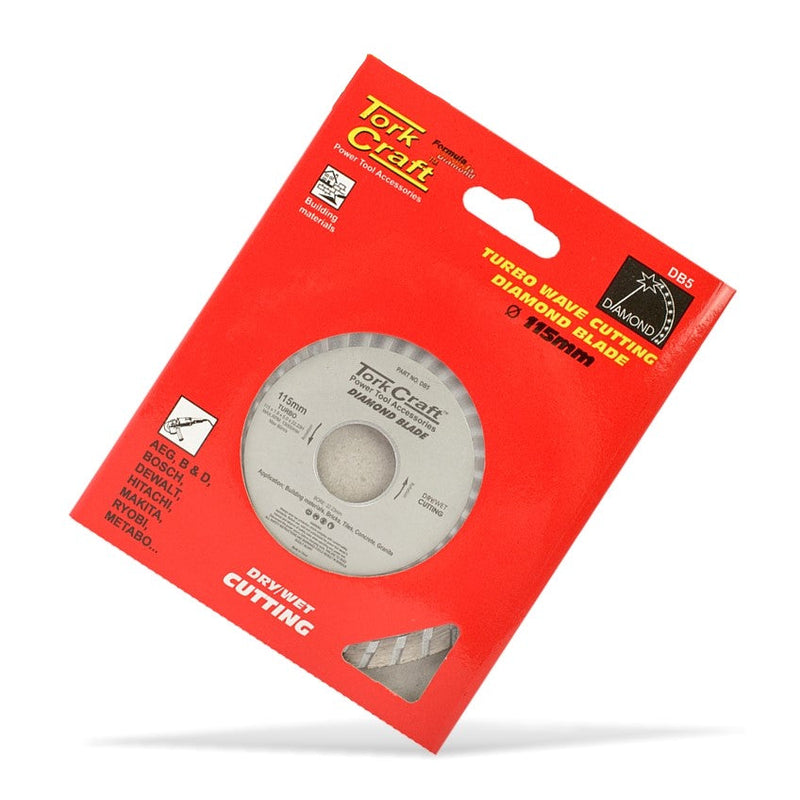 Tork Craft | Diamond Blade Turbo 115 X 22,23mm - Toolcraft