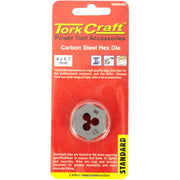 Tork Craft | Die Carbon Steel M4X0.70mm Carded-Toolcraft