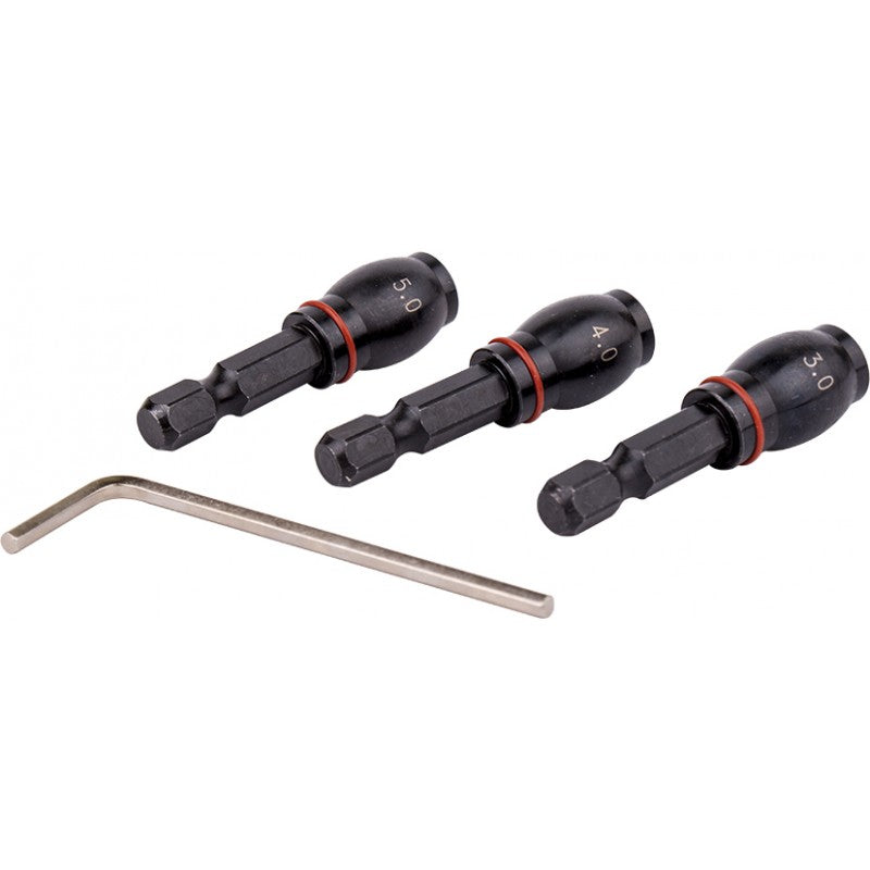 Tork Craft | Drill Bit Adaptor Set 3pc | TAD0345 - Toolcraft