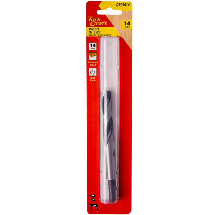 Tork Craft | Drill Bit Wood  14.0 X 150mm 1/Card