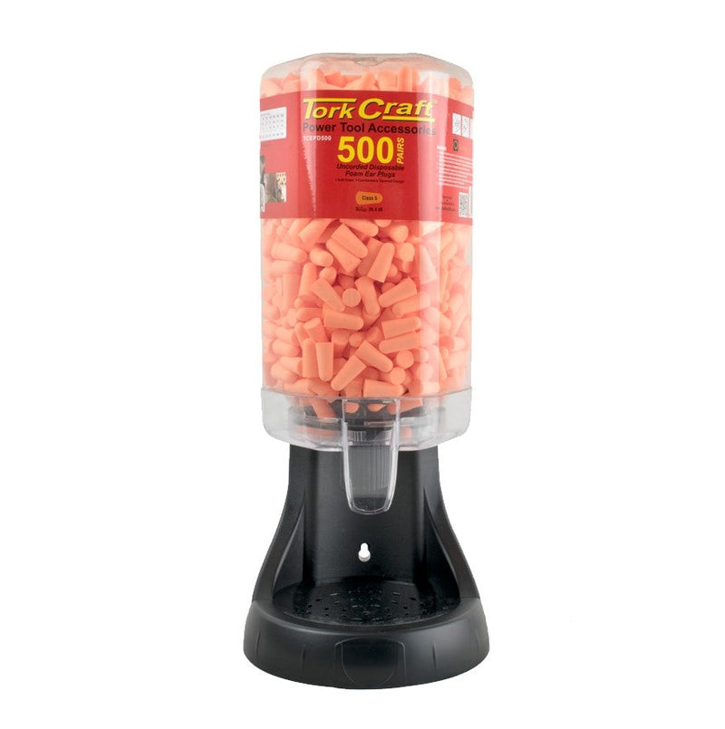 Tork Craft | Ear Plug Dispenser c/w 500 Pairs of Ear Plugs-Toolcraft