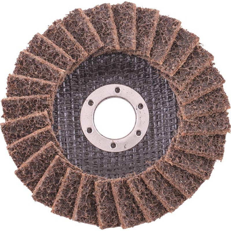 Tork Craft | Flap Disc Non Woven 115x22mm Coarse Yellow TCFD-Toolcraft