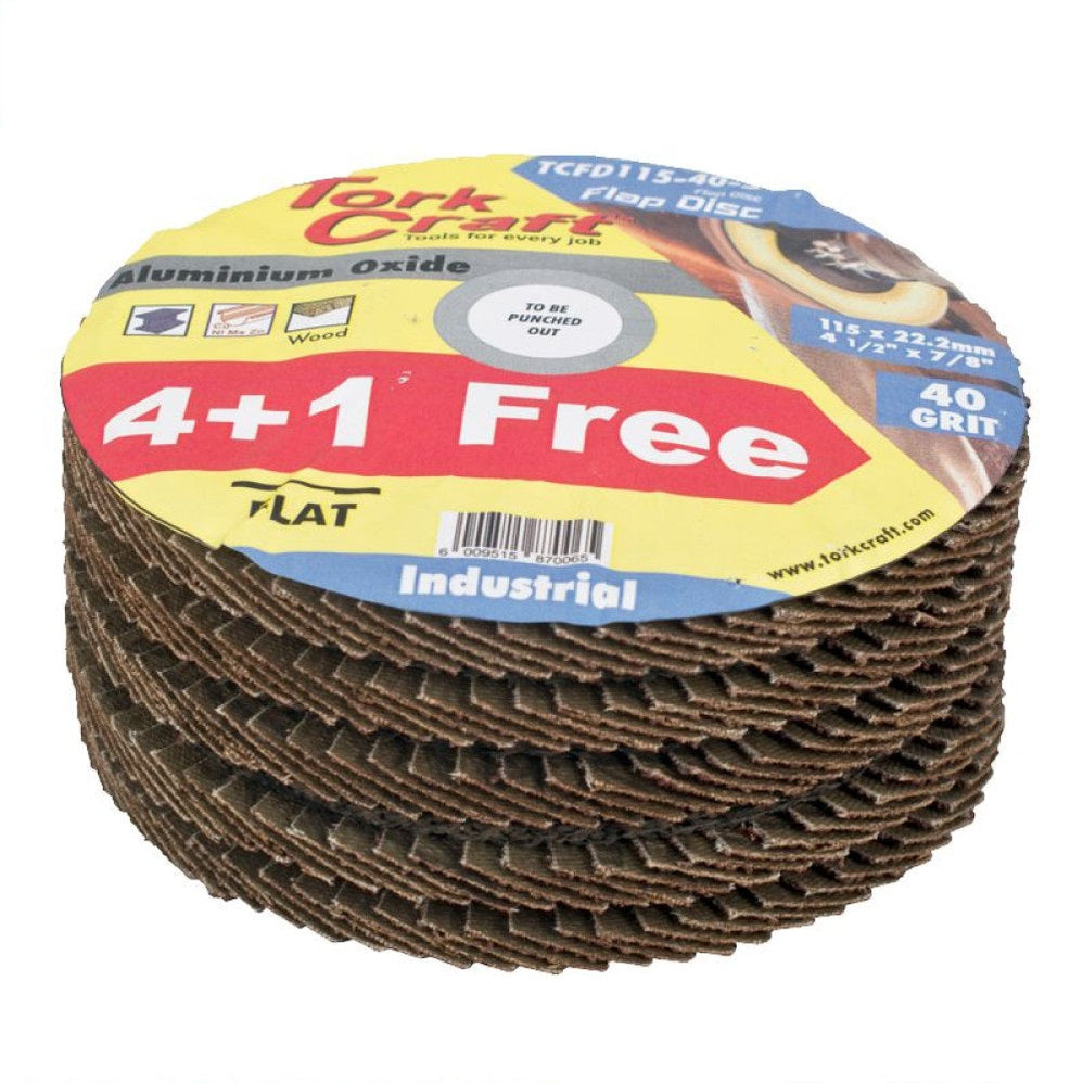 Tork Craft | Flap Disc Zirconium 115mm 60G Angled