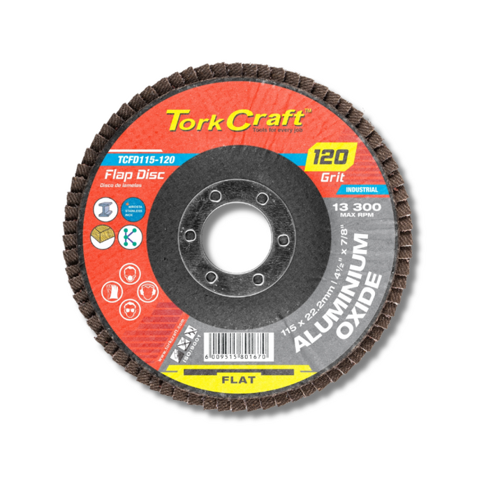 Tork Craft | Flap Disc Zirconium 115mm 60G Angled