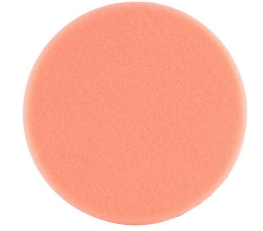 Tork Craft | Foam Pad, Hook & Loop, Orange Sponge, 150mm/6" for Light Compounding - BPM Toolcraft