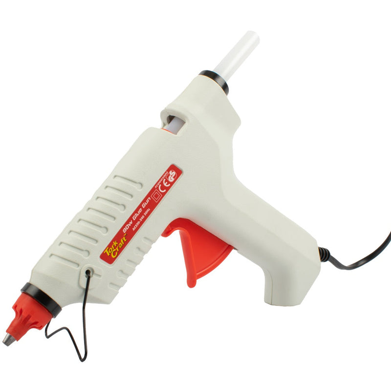 Tork Craft | Glue Gun 80W 220V 11mm 14-16G F/Rate 5 Min. Pre-Heat-Toolcraft
