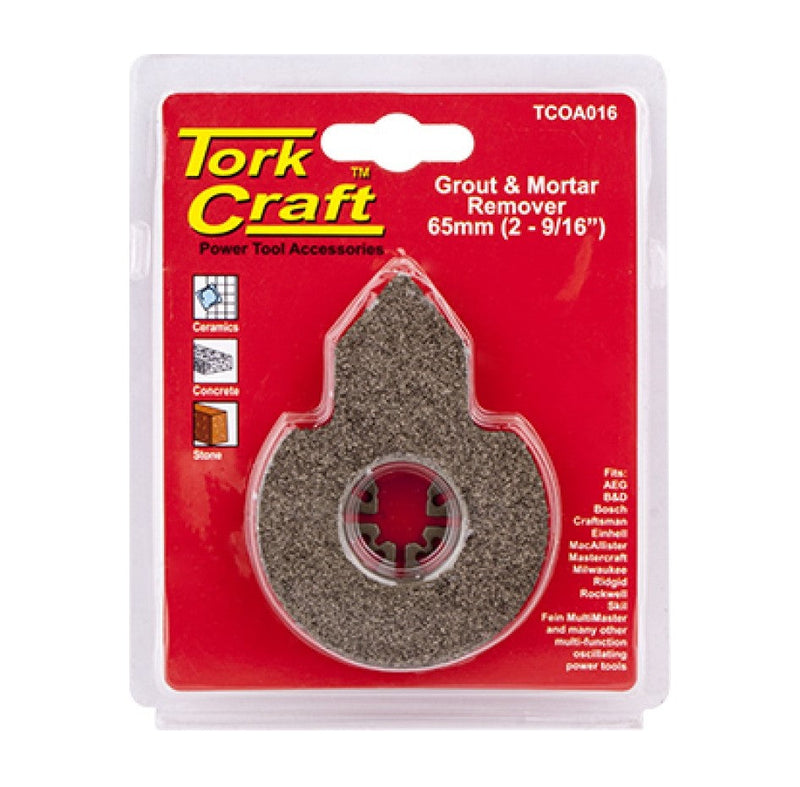 Tork Craft | Grout & Mortar Remover Quick Change 65mm (2-9/16")-Toolcraft