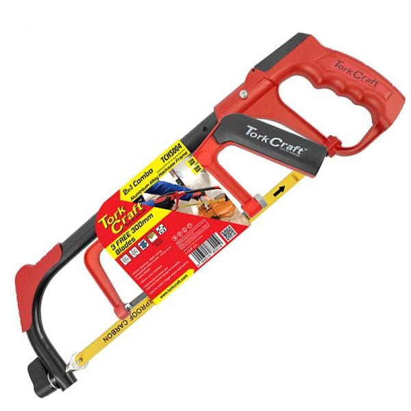Tork Craft | Hacksaw & Junior Combo Set (TCHS002+TCHS003) 3 Free Blades-Toolcraft
