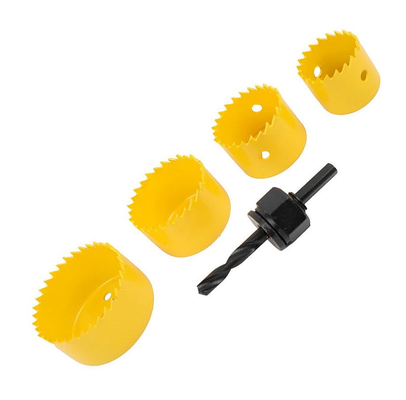Tork Craft | Hole Saw Set Carbon Steel 5Pc-Toolcraft