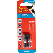 Tork Craft | Impact Bit Torx 25mm 2Pc - Various Sizes TX7-Toolcraft