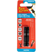 Tork Craft | Impact Bit Torx 50mm 2Pc - Various Sizes TX25-Toolcraft
