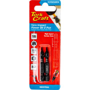 Tork Craft | Impact Bit Torx 50mm 2Pc - Various Sizes TX25-Toolcraft