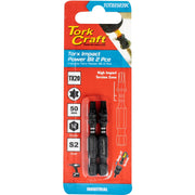 Tork Craft | Impact Bit Torx 50mm 2Pc - Various Sizes TX25-Toolcraft