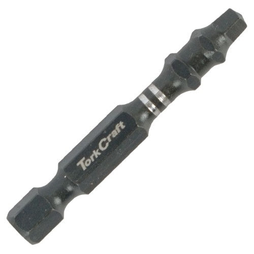 Tork Craft | Impact Square Recess Power Bit No.3X50mm SQ3 2Pc