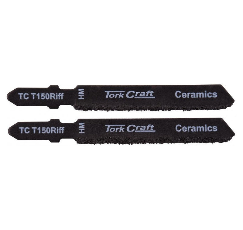 Tork Craft | Jigsaw Blade T-Shank Ceramics 77mm 2Pc-Toolcraft