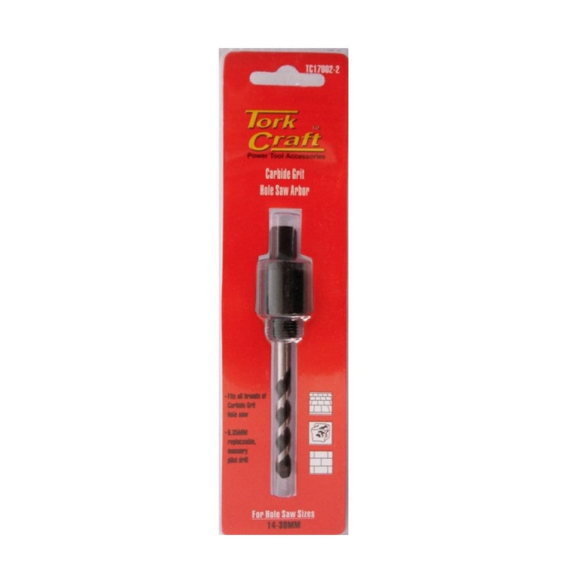 Tork Craft | Mandrel for Carbide Grit Hole Saw 16-30mm-Toolcraft