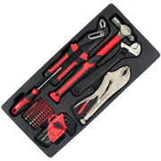 Tork Craft | Mechanics Cantilever Tool Box 172Pc 6xTray 47x220x230mm-Toolcraft